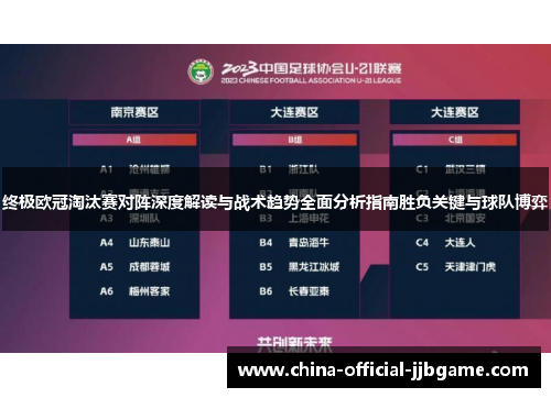 终极欧冠淘汰赛对阵深度解读与战术趋势全面分析指南胜负关键与球队博弈 终极欧冠淘汰赛对阵深度解读与战术趋势全面分析指南胜负关键与球队博弈